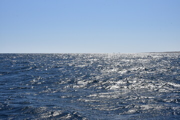Fototapeta na wymiar Red Sea of Egypt. Beautiful sea waves.