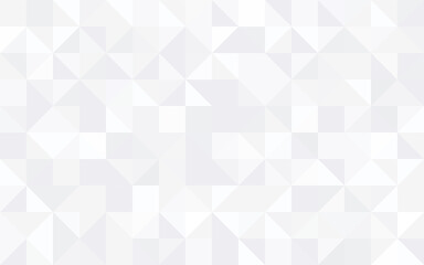 Fototapeta premium Abstract geometry triangle white and gray background pattern.vector illustration.
