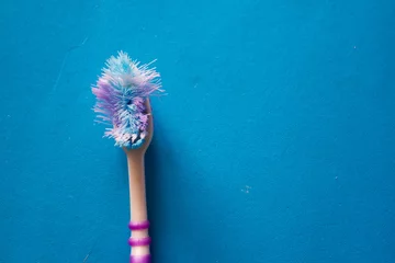 Used old toothbrush © lijphoto