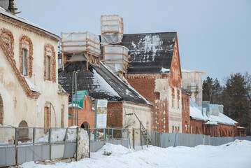 Reconstruction of the old complex of buildings Fedorovsky Gorodok. Tsarskoye Selo (Pushkin), Russia