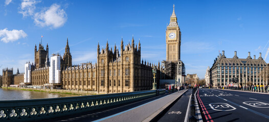 Palace of Westminster, Westminster Bridge, London, England, Great Britain