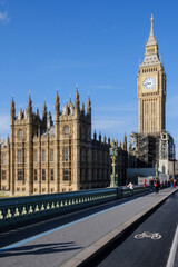 Fototapeta na wymiar Westminster Bridge, London, England, Great Britain