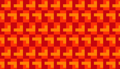Pixel art seamless pattern. Modern pattern design. Minimalist pattern design