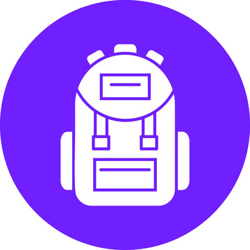 Bagpack Icon Style