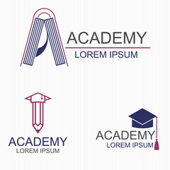 Academy And University Education Logo - Vector