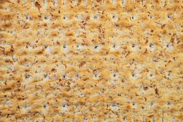 rye biscuit texture, macro shot background