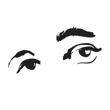Man's eyes