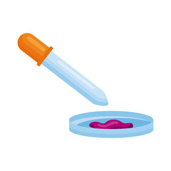 chemistry laboratory dropper