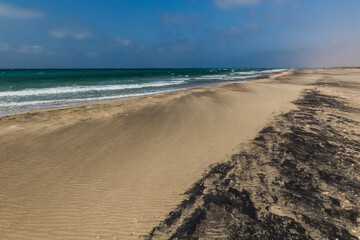 Sand beach in Berbera, Somaliland
