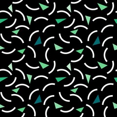 Kids seamless geometric pattern for wallpaper and fabrics and textiles and packaging and gifts and cards and linens