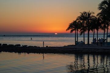 Fototapeta na wymiar Sunset in the Florida Keys