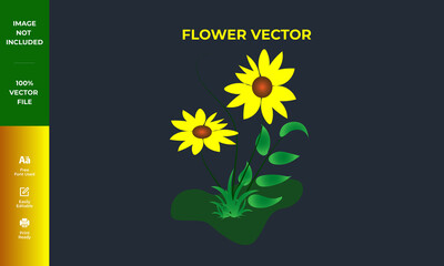 Flower vector free download