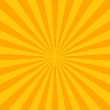 Sun sunburst pattern background. Vector