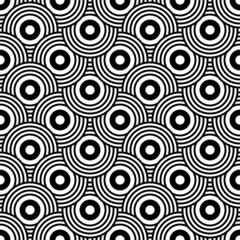 Seamless geometric pattern. Decorative texture. Vector illustration.