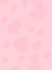The background is pink with spots in a chaotic manner.Background for packaging or fabric. Bright drawn illustration.Print background.