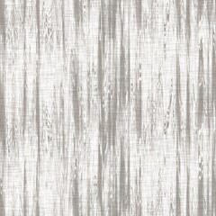 Seamless french neutral greige mottled farmhouse linen effect background. Provence grey white rustic washed out woven pattern texture. Shabby chic style cottage textile print.  - 491912350