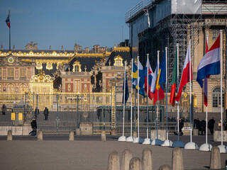 Sommet européen au château de Versailles