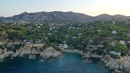 Lloret de mar en catalogne sur la costa brava