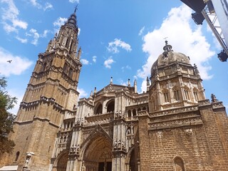 Catedral de Toledo  - obrazy, fototapety, plakaty