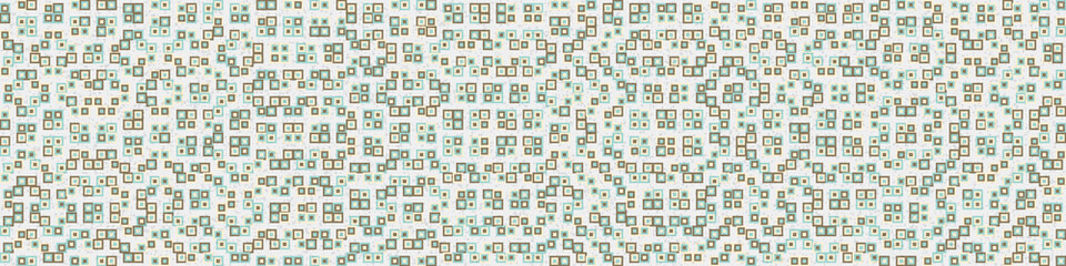 Fototapeta premium Abstract Geometric Pattern generative computational art illustration