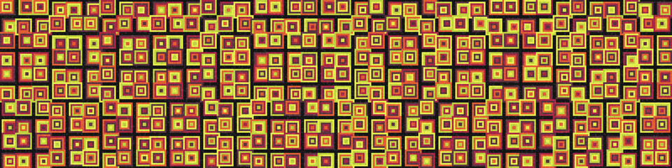Abstract Geometric Pattern generative computational art illustration