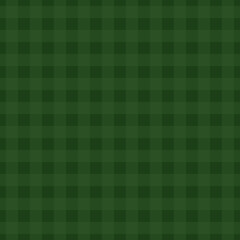 Background Pattern For Saint Patricks Day Irish Seamless  green plaid fabric. Geometric Vector Illustration. 