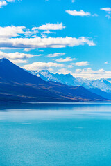 Mountain scenery in New Zealand