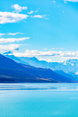 Mountain scenery in New Zealand
