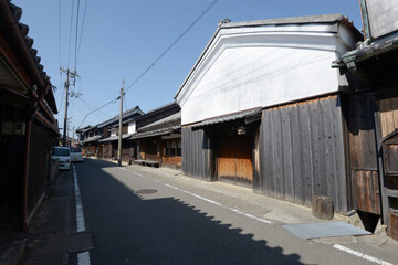 Obraz premium 醤油発祥の湯浅 戸津井醤油醸造所 和歌山県湯浅町