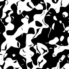 Black And White Urban Vector Texture Template.