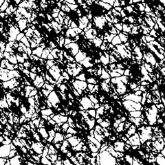 Black And White Urban Vector Texture Template.