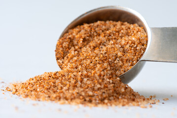 Creole Seasoning Spilled from a Teaspoon