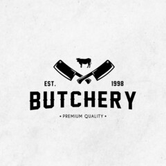 butchery shop logo