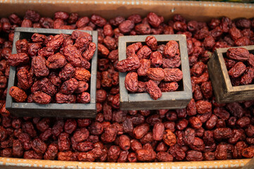 한국의 음식재료인 대추