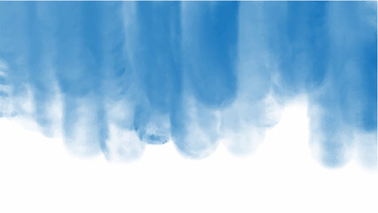 Blue watercolor background for your design, watercolor background concept, vector.