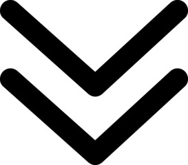 Scroll Down Icon - Vector, Sign and Symbol for Design, Presentation.eps