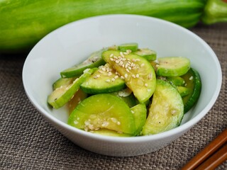 한국음식 애호박 볶음, 요리