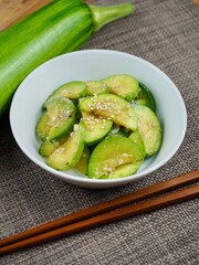 한국음식 애호박 볶음, 요리