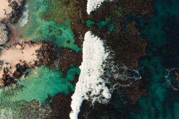 Romantic couple at the beach