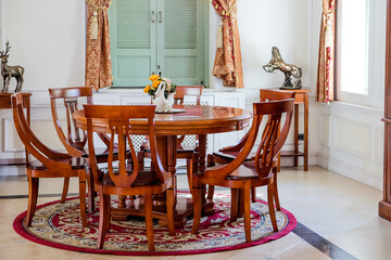 Detail Image of Louis style furniture, Dining room interior design and decor