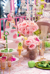 Good food and fruit on the table