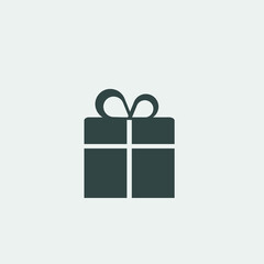 Gift_box vector icon illustration sign