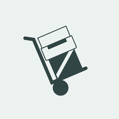 Shipping_inventory vector icon illustration sign