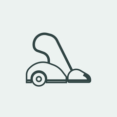 Vacuum_cleaner vector icon illustration sign