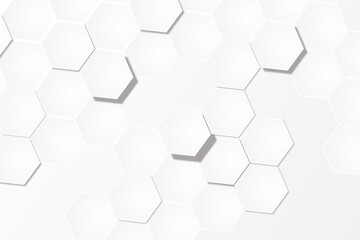 White abstract background on 3d design
