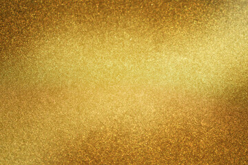 Abstract Defocused Lights Background, Gold Glitter