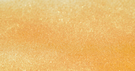 Obraz premium Light shining on gold metal panel, abstract texture background 