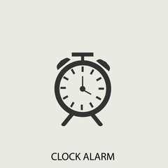 Clock_alarm  vector icon illustration sign