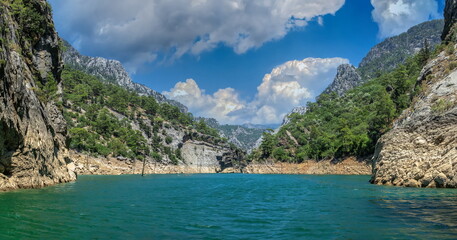 Fototapeta premium Green Canyon in Manavgat, Turkey