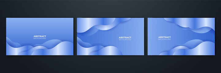 Naklejka premium Dark blue abstract background geometry shine and layer element vector for presentation design. Suit for business, corporate, institution, party, festive, seminar, and talks.